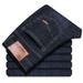 Men's Jeans Business Stretch Pants Casual Men's Mid-Waist Loose Large Size Men's Pants_mkmklike.com