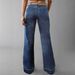 Women's High Waist Flared Jeans Stretchy Denim Pants With Color Block Design Slim Fit Comfortable Casual Trousers For Women_mkmklike.com