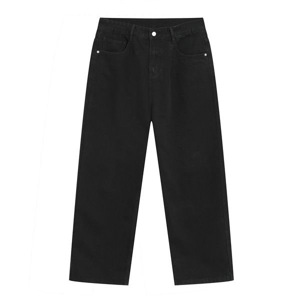 Men's Clothing Simple Basic Straight Casual Jeans For Men_mkmklike.com