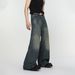 Classic Vintage Straight-Leg Jeans – Relaxed Fit Washed Denim Pants For Men (S-3xl, Black/Light Blue/Dark Blue/Gray)_mkmklike.com