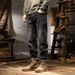 Trendy Brand Ami Kaji Retro Jeans Men's New Loose Elastic Straight Large Size Jeans Men's Fat Pants Men_mkmklike.com