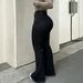 High-Waisted L1050 Black Jeans for Women with Heart Embroidery Ripped Design Slightly Flared Leggings Frayed Hem Sexy Girl Jeans_mkmklike.com