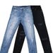 2022 Ripped Patch No-Show Denim Pants Fashion Slim Fit Black Stretch Men's Jeans_mkmklike.com