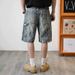Men's Clothing New High End Design Jacquard Light Colored Men's Mid Length Pants For Outer Wear Thin Style_mkmklike.com