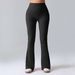 Yoga Summer Thin Women's Hip-Lifting Flared Fitness Quick-Dry Sports Stretch Slim Fit Bell-Bottom Pants_mkmklike.com