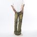 Nordmann Mud Yellow Retro Workwear Jeans For Men Loose Straight American Hip-Hop Trendy Brand Cool Versatile Casual Pants_mkmklike.com