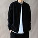 American Retro Trendy Brand Waffle Heavyweight Jacket Men, Casual Coat Autumn Winter, Sweatshirt For Men And Women,_mkmklike.com