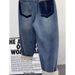 Dad Jeans For Women Winter New Large Plus Size High Waist Fleece Lined Thickened Slimming Petite Carrot Harem Pants_mkmklike.com