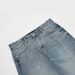 Men's Clothing 11KN retro blue brand micro flared washed jeans for men and women autumn and winter design simple loose_mkmklike.com