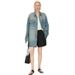European And American Old Money Style For Women 2026 Autumn Denim Cotton Vintage Washed Loose Jacket Women's_mkmklike.com
