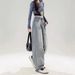 American Retro Ripped Jeans For Women, 2025 Spring New Style, Petite Straight-leg, Floor-length, Loose Wide-leg Pants_mkmklike.com
