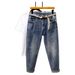 New Retro Jeans Men's Summer Thin Nostalgic American Loose Jeans Men's Large Size Trendy Jeans_mkmklike.com