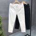 Men's Clothing Fashion Jeans Slim Fit Men's Slim Fit Straight Leg Jeans – Classic Stretch Denim Pants For Casual & Smart Looks (Black, White)_mkmklike.com