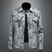 Loom Europe Station 2025 Autumn New Denim Ripped Lapel Jacket Men 7520 Coat Men's Clothing_mkmklike.com