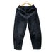 "Men's Distressed Black Denim Pants – Vintage Washed Relaxed Fit, Retro Streetwear | Grunge Aesthetic, Oversized Boyfriend Jeans"_mkmklike.com