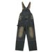 Workwear Denim Strap Pants Men's China-Chic American Loose Washed Used One Piece Straight Pants_mkmklike.com