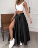Women's Fashion Casual Skirt Long Skirt_mkmklike.com