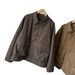 Japanese Retro! Designer Line! Spring New Men's Washed Cotton Short Loose Turn-Down Collar Jacket Coat_mkmklike.com