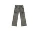 EF JEANS | 2025 Spring New American Slim-Fit Skinny Multi-Pocket Tooling Washed Grey Jeans_mkmklike.com