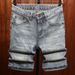 Men's Clothing High End Printed Denim Shorts Men's Slim Fit Shorts 5 Points Summer Thin Men's Breeches Mid Length Pants Trendy Fashion_mkmklike.com