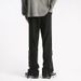 Nordmann European And American Zipper Button Jeans For Men, Ins Trendy Brand, Unique Design, High Slim Fit, Street Style Pants_mkmklike.com
