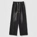 Wide Jeans, Men's Trendy Brand American High Street Hanging Casual Rugged Stylish Floor Length Pants, Wear-Resistant And_mkmklike.com