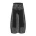 Men's Trendy Retro American Double Waistband Jeans Gradient Washed Relaxed Fit Loose Wide Leg Trousers Casual Cotton Jeans_mkmklike.com