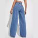 Women’s Clothing new trendy mid waist straight jeans_mkmklike.com