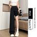 Trendy Girl Closet Women's Jeans 2025 New Autumn Winter Fleece Lined Thickened Slim Fit Straight Petite Casual Loose Wide Leg Pants_mkmklike.com