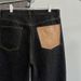Horsehair Okayama Original Cattle 14.5 Ounces Scimitar Primary Color Washed Jeans Loose Trend Versatile Baggy Trousers_mkmklike.com