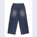 Women's Clothing Retro Street Style Ripped Jeans For Women, Summer New Style, High Waisted, Slimming, Thin Wide Leg Pants._mkmklike.com