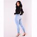 Sexy Jeans Women Denim Skinny Pants High Waist Stretch Lady Jeans Push Up Leggings Slim Pockets Button Pencil Jeans Women Pants_mkmklike.com