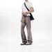 Vintage Worn-Out Style Printed Jeans For Men, American Niche Design, Loose Straight-Leg Slightly Flared Pants_mkmklike.com