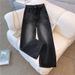 Women's Clothing High Waist Flared Jeans - Stretch Wide Leg Denim Pants In Vintage Wash (S-5XL)_mkmklike.com