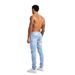 Men's Clothing Men's Casual High Street Skinny Jeans Stylish Versatile Style Denim For Formal & Casual For Men_mkmklike.com