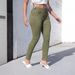 Women's Clothing New High Waist Washed Slim Fit Slimming All Match Tight Hip Trousers Skinny Pants_mkmklike.com