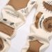 Men's Slim-Fit Casual Pants – Artistic Patchwork & Distressed Stitching, Stretch Comfort For Urban Style (28-42, Solid Colors)_mkmklike.com