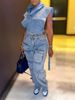 New Cross-Border European And American Women's Fashion Sexy Street Trendy Three-Dimensional Multi-Pocket Cargo Style_mkmklike.com