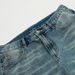 American Style Vintage Washed Flared Jeans For Men, Trendy Brand High Street Versatile Hip-Hop Tie-Dye Distressed_mkmklike.com