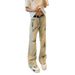 American European And American Fried Street Pants Autumn New Niche Design Tie-dye Inkjet Jeans Ins High Street Trousers_mkmklike.com