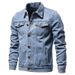 Men's Clothing Denim Jacket Japanese Casual Youth Popular Workwear Denim Jacket_mkmklike.com