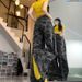 American Retro Camouflage Workwear Jeans For Women, New Spring And Autumn Style, High-waisted, Loose, Slimming,_mkmklike.com