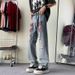 American Hiphop Ripped Jeans Men's Spring And Autumn Tide Brand Ruffian Handsome Vibe Style High Street Loose Straight Long Pants_mkmklike.com