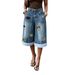 Women's Retro Puppy Embroidered Plaid Patchwork Wide Leg Loose Cropped Jeans European American Style New 2026 Cross Border Foreign Trade_mkmklike.com