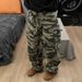 Men's Loose Tactical Camouflage Casual Pants High Street Retro Straight Leg Wide Leg Washed Work Jeans Floor Length Trendy_mkmklike.com