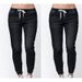 Slim-fit Rubber Band, Rubber Band, Casual Foot Mouth, Women's Small Feet, Jeans, Women's European And American Elastic Cross-border Youth Waist_mkmklike.com