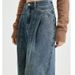 Women's Vintage High-Waisted Banana Jeans – Flared Wide-Leg & Relaxed Fit (Retro 70s Style, Comfortable & Trendy)_mkmklike.com