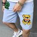 Men's Clothing New Retro Casual Jeans Men's Loose Shorts Five Quarter Pants_mkmklike.com