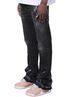 Flared Jeans Vintage Bootcut Denim Pants With Pockets Straight Leg Jeans For Men Streetwear_mkmklike.com