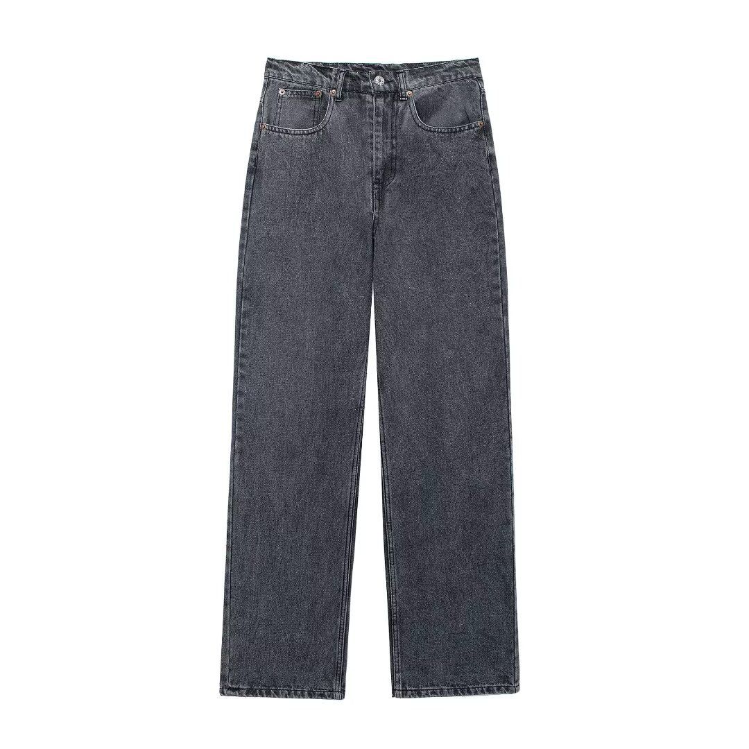 Women's Clothing Loose Jeans With Holes_mkmklike.com